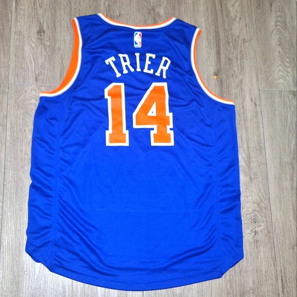Allonzo Trier New York Knicks Fast Break Replica Player Jersey FANATICS Mens L